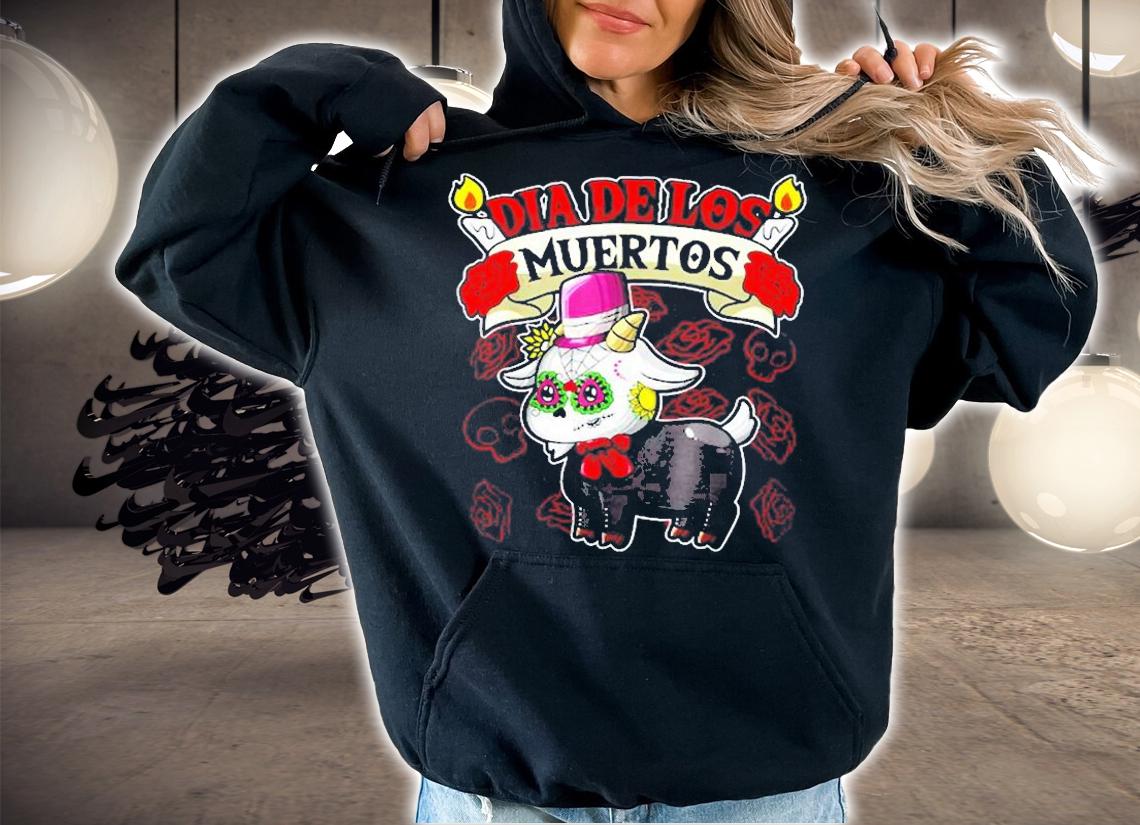 Dia De Los Muertos Day Of The Dead Goat T-Shirt t-shirt hoodie