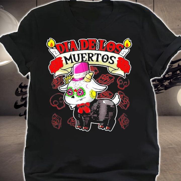 Dia De Los Muertos Day Of The Dead Goat T-Shirt t-shirt shirt