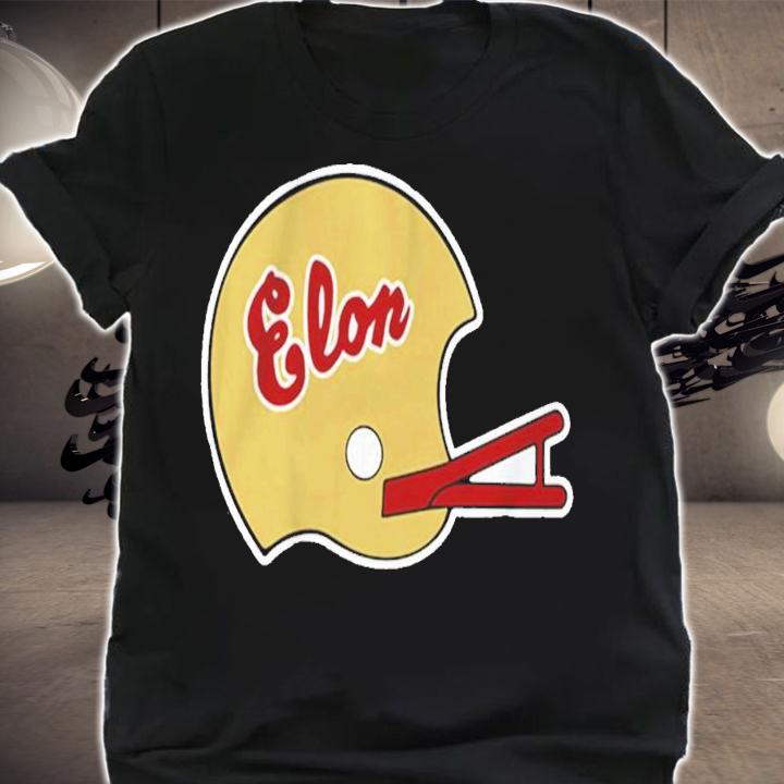 Elon Football 1980's Helmet Shirt t-shirt shirt