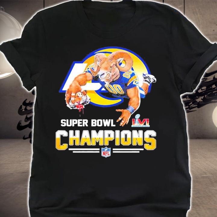 Los Angeles Rams Super Bowl LVI Champions Logo Shirt t-shirt shirt