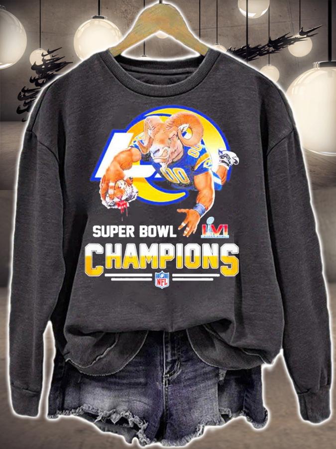 Los Angeles Rams Super Bowl LVI Champions Logo Shirt t-shirt sweatshirt