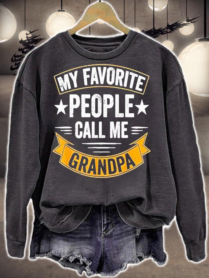 My Favorite People Call Me Grandpa T-Shirt t-shirt