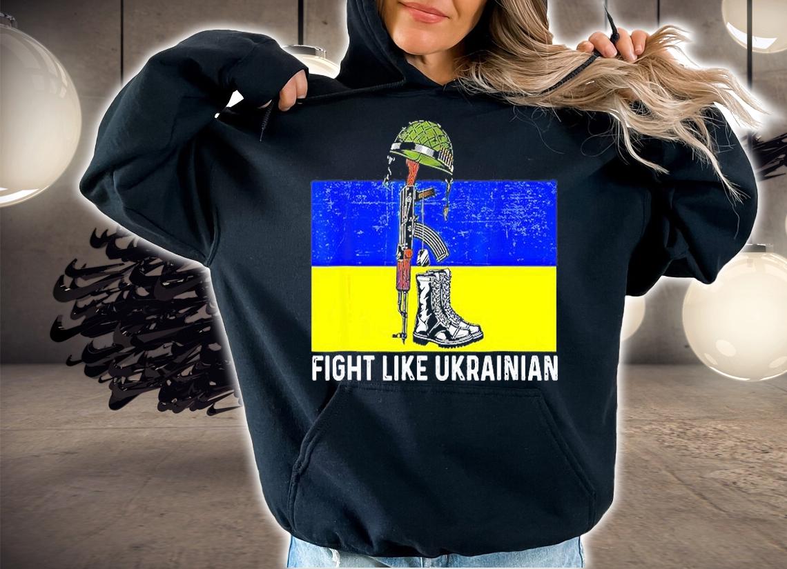 Fight Like Ukrainian Official T-Shirt t-shirt hoodie