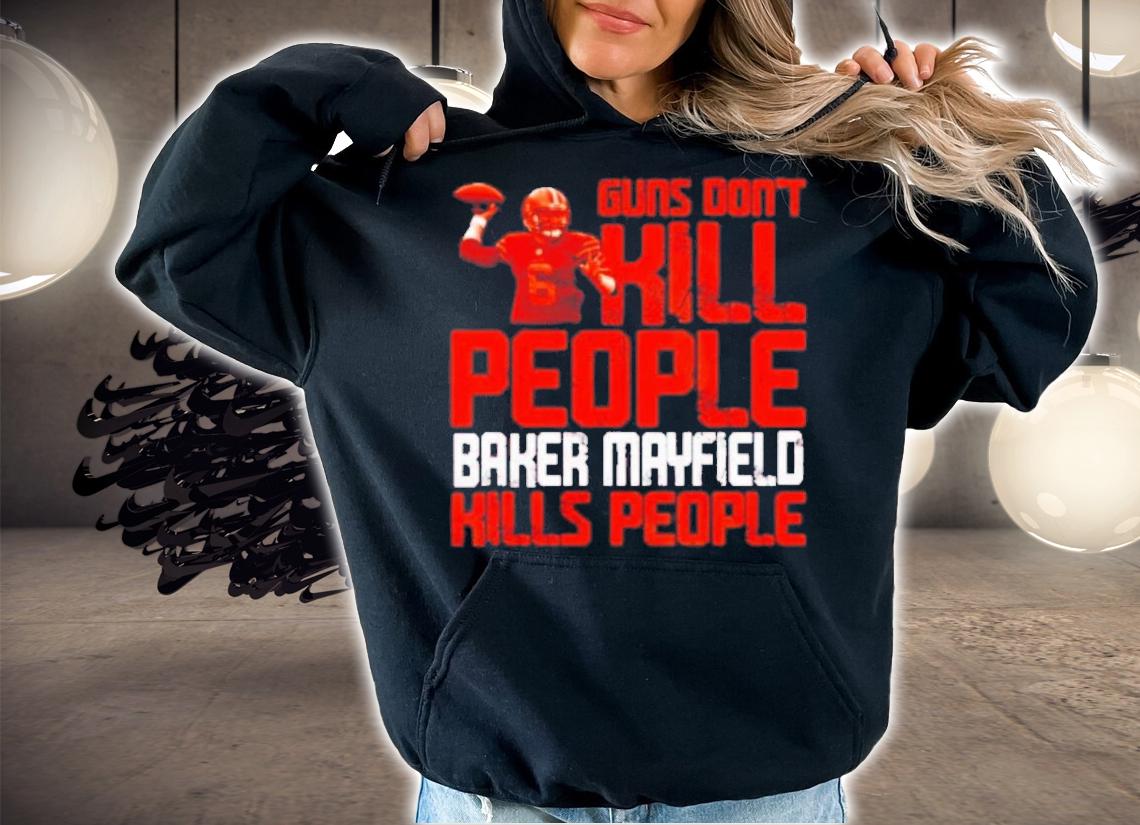 Guns Dont Kill Andrew Sendejo Kills People Cleveland Football Shirt t-shirt hoodie