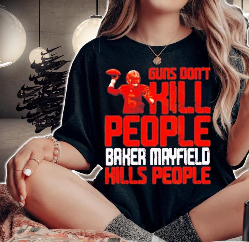 Guns Dont Kill Andrew Sendejo Kills People Cleveland Football Shirt t-shirt woman shirt