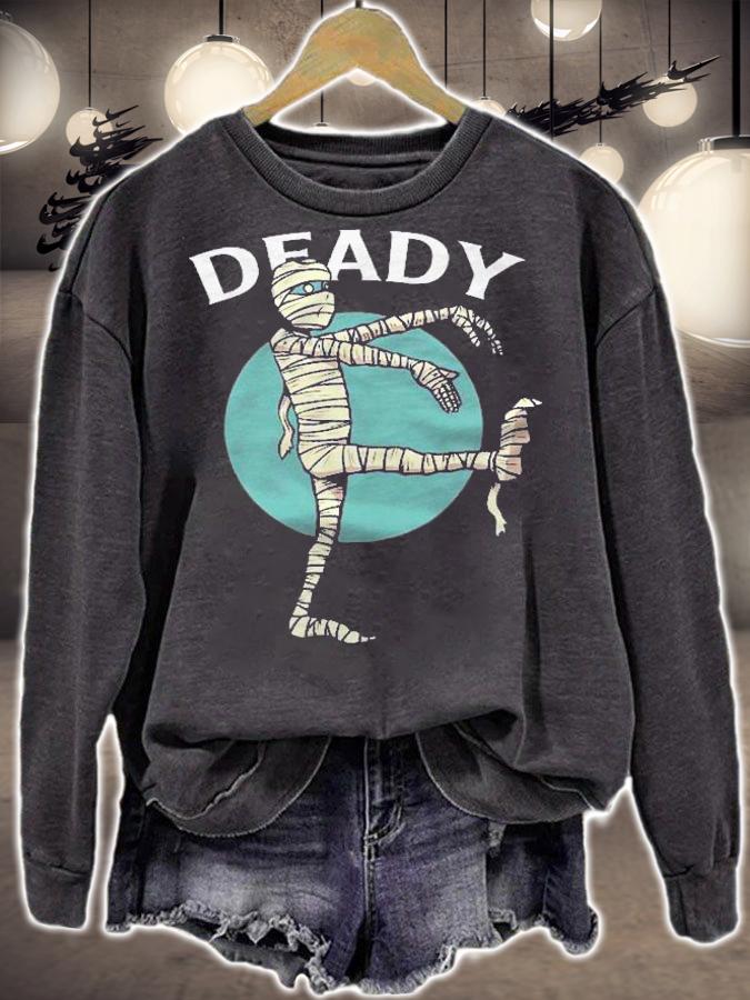 Mummy Deady Matching Mom Dad Halloween Funny Couples Shirt t-shirt sweatshirt