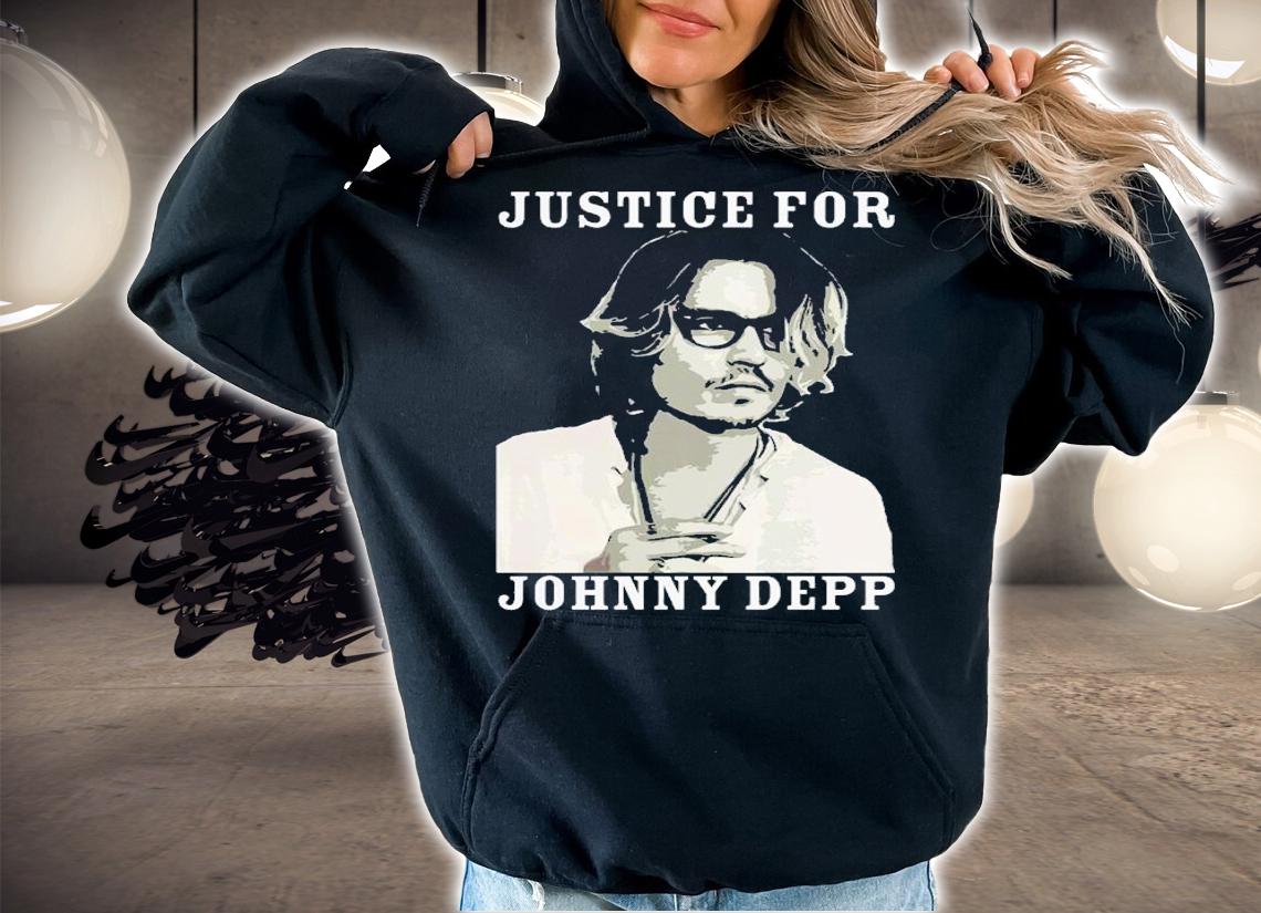 Official Justice For Johnny Depp shirt t-shirt