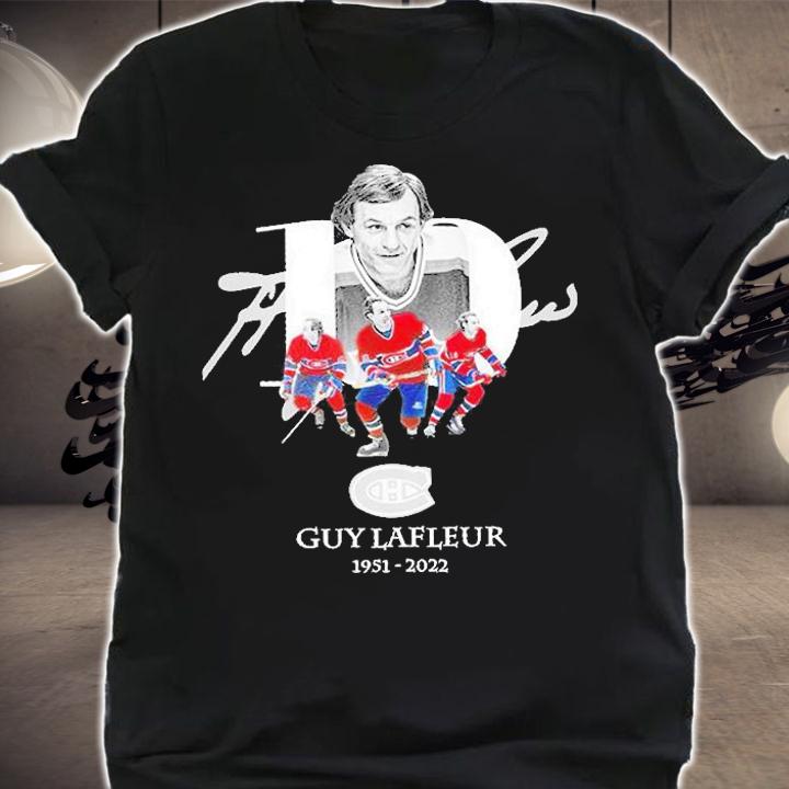 RIP Guy Lafleur 1951 2022 Canadiens Hockey Team T-Shirt t-shirt shirt