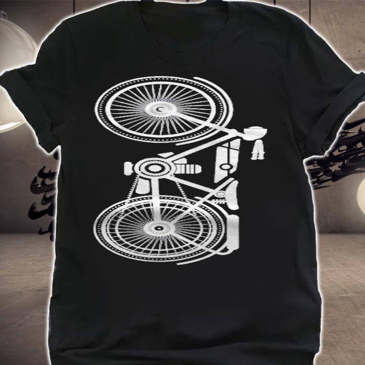 Vintage Motorcycle Unique Upright Design Riders Shirt t-shirt