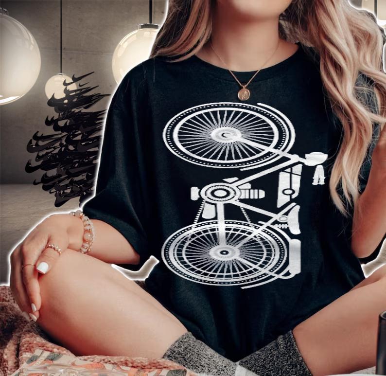 Vintage Motorcycle Unique Upright Design Riders Shirt t-shirt