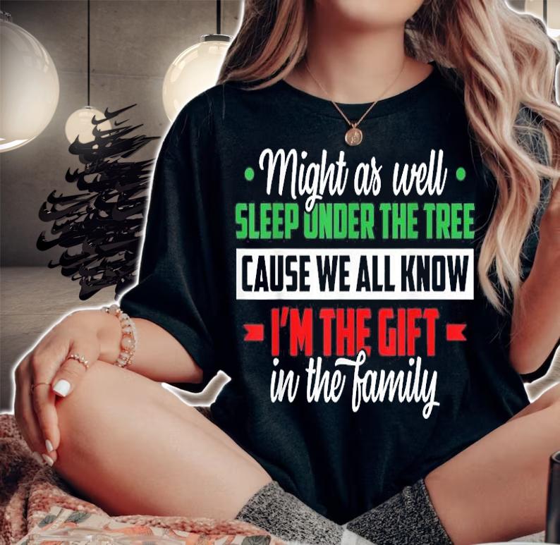 Christmas Humor Men Women Favorite Person Funny Christmas T-Shirt t-shirt