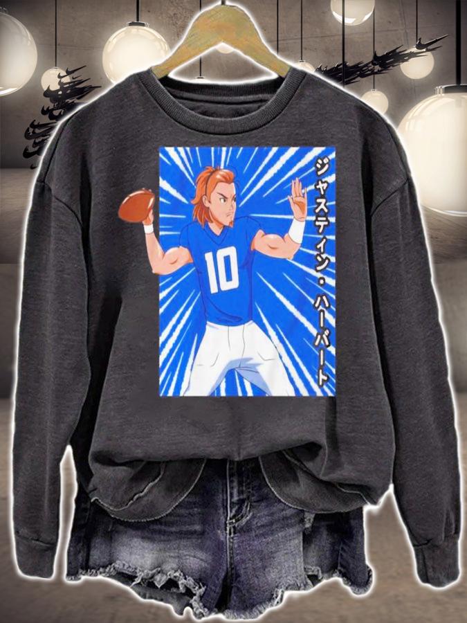 Justin Herbert Los Angeles Chargers Anime Shirt t-shirt sweatshirt