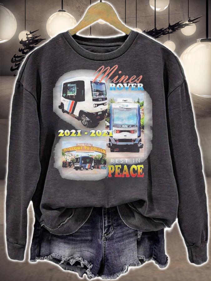 RIP Mines Rover 2021-2021 rest in peace T-shirt t-shirt sweatshirt