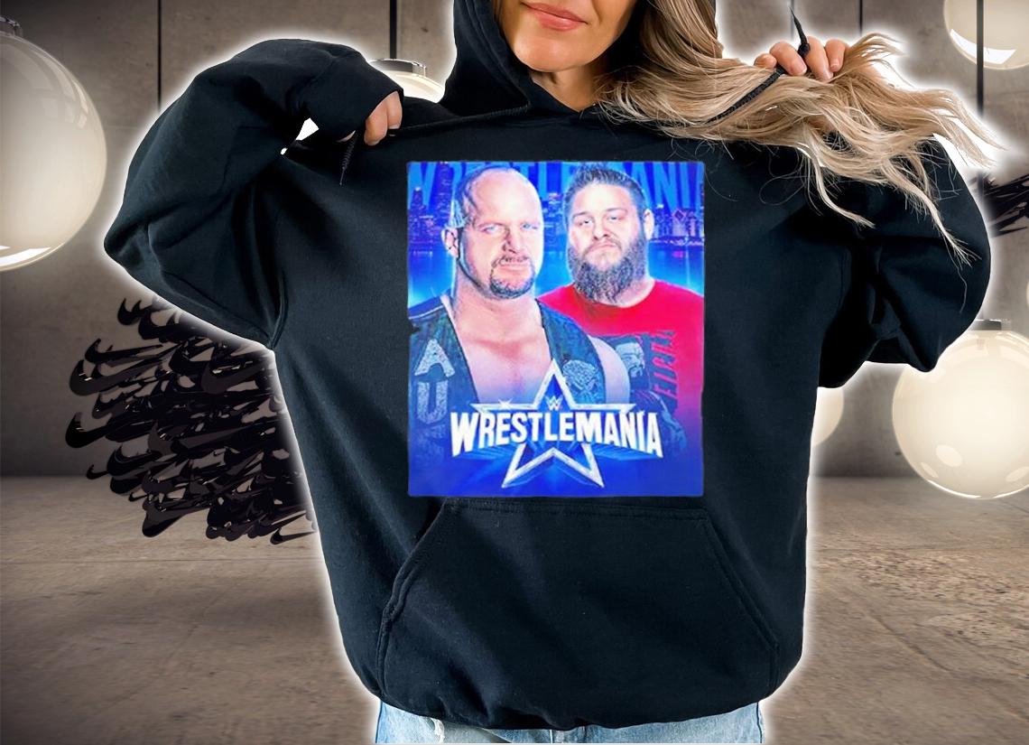 Stone Cold vs Kevin Owens OK Show Wrestlemania 38 T-Shirt t-shirt hoodie