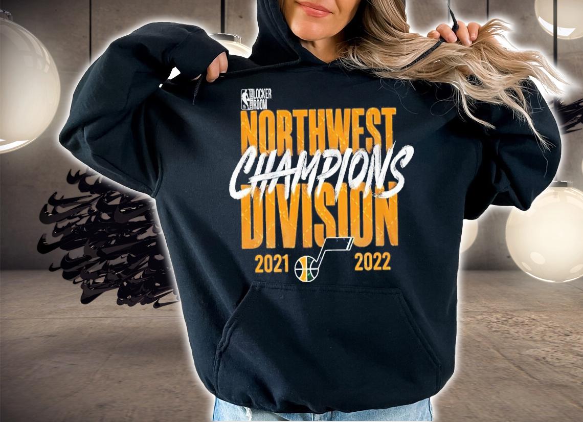 Utah Jazz Northwest Division Champions 2021-2022 Shirt t-shirt hoodie