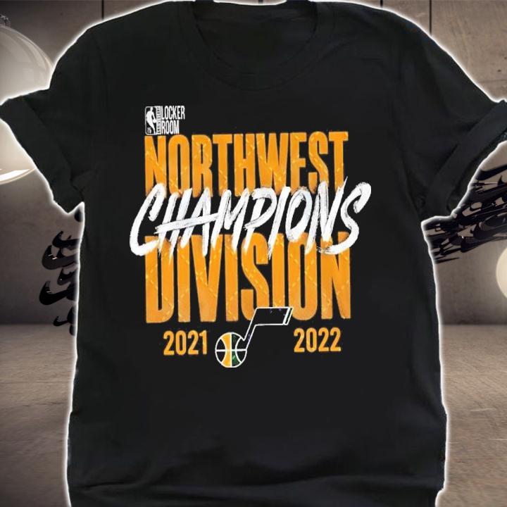 Utah Jazz Northwest Division Champions 2021-2022 Shirt t-shirt shirt