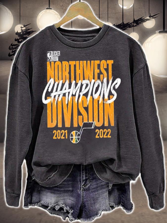 Utah Jazz Northwest Division Champions 2021-2022 Shirt t-shirt sweatshirt