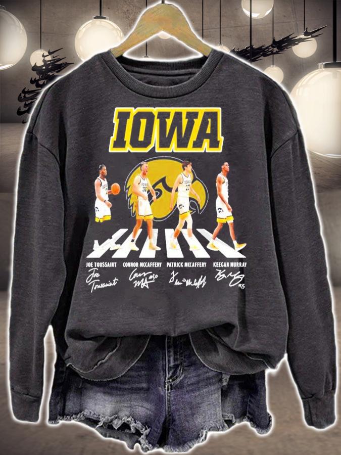 Iowa Hawkeyes Football Team Abbey Road Shirt t-shirt sweatshirt