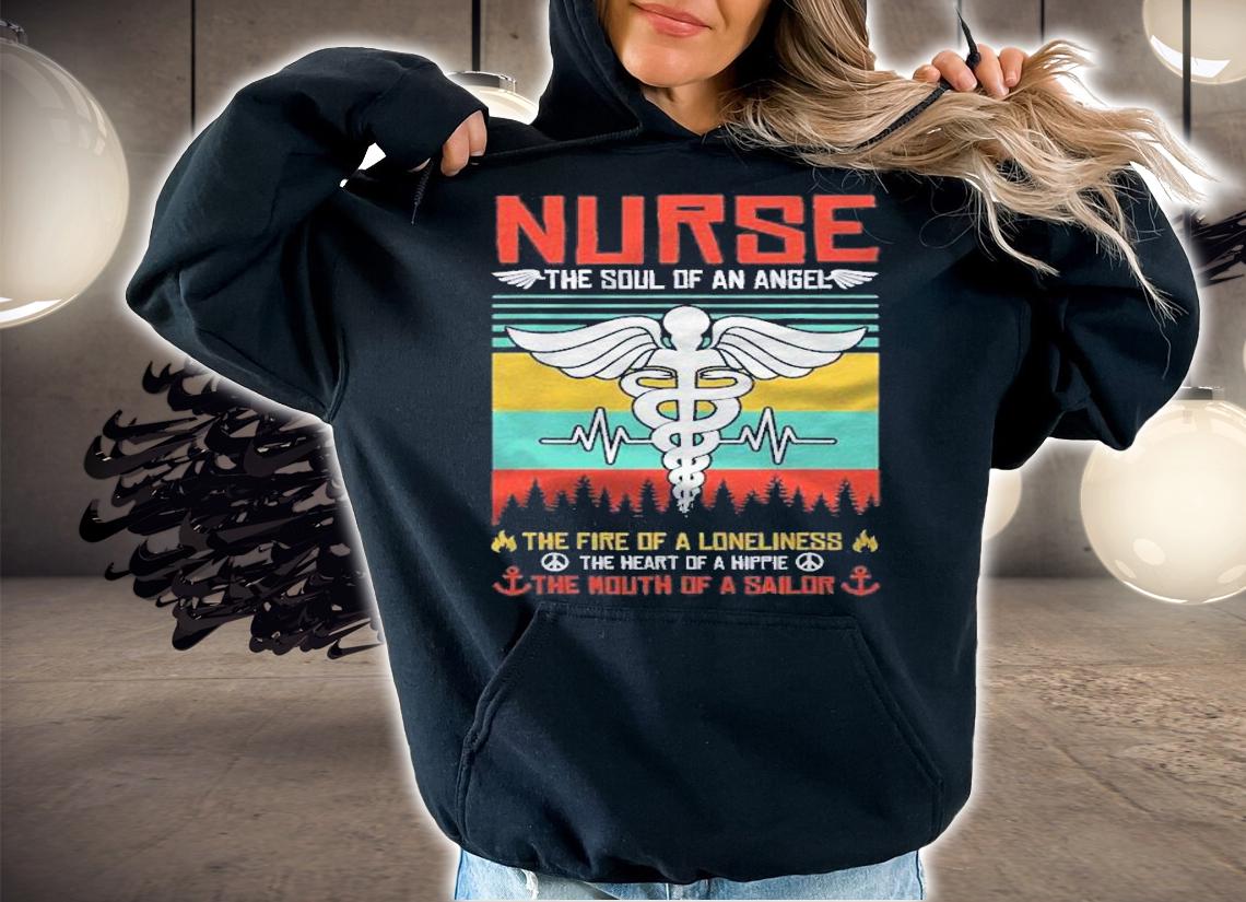 Nurse  Nurse The Soul Of An Angel shirt t-shirt hoodie