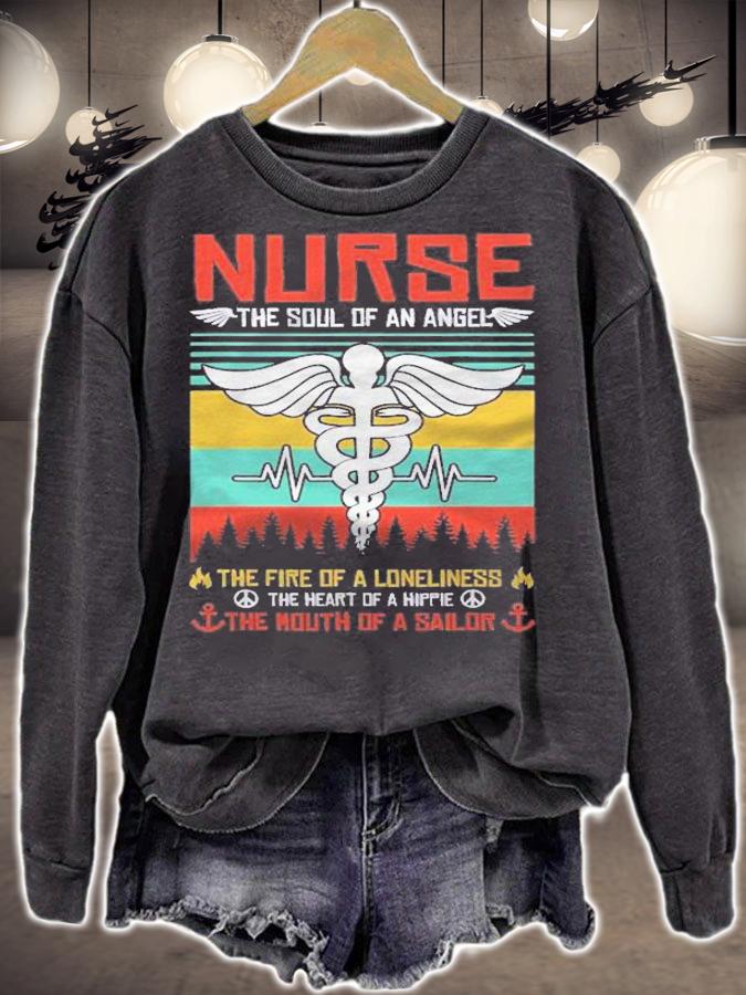 Nurse  Nurse The Soul Of An Angel shirt t-shirt sweatshirt
