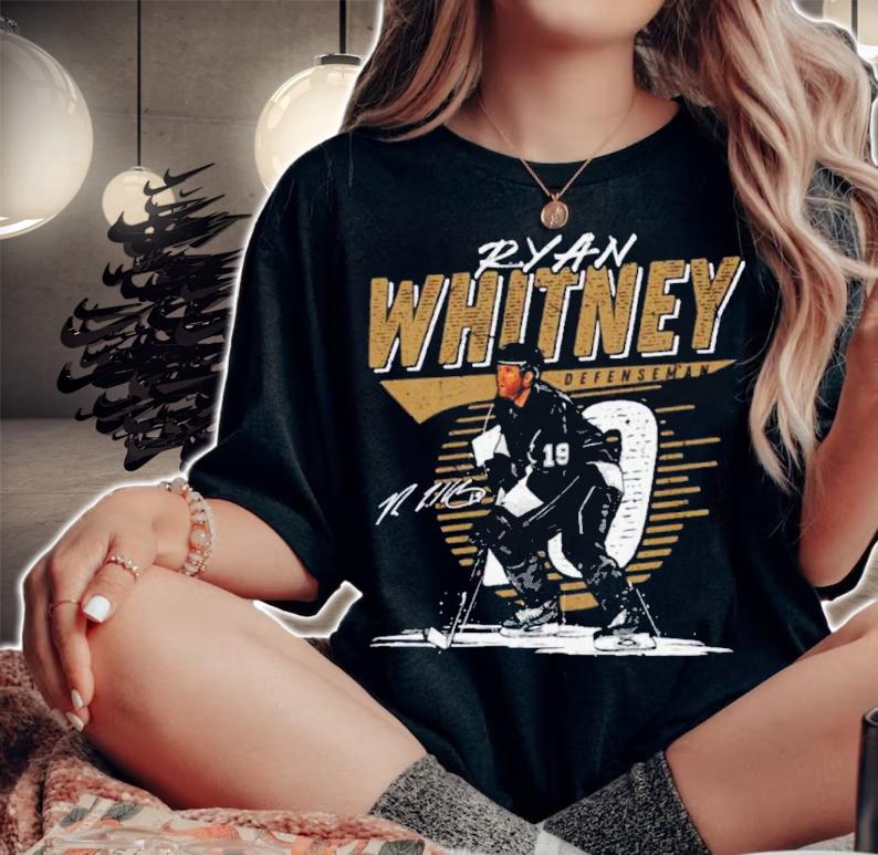 Ryan Whitney Pittsburgh Comet Hockey Signatures Shirt t-shirt woman shirt