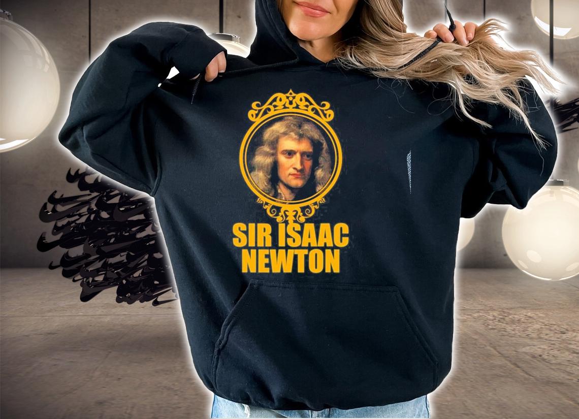 Sir Isaac Newton Gravity Discoverer T-shirt t-shirt