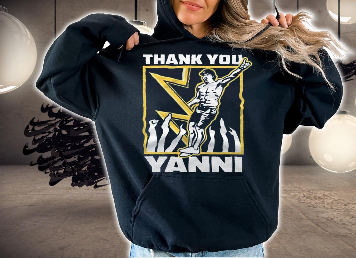 Thank You Yanni Tampa Hockey Championship T-shirt t-shirt