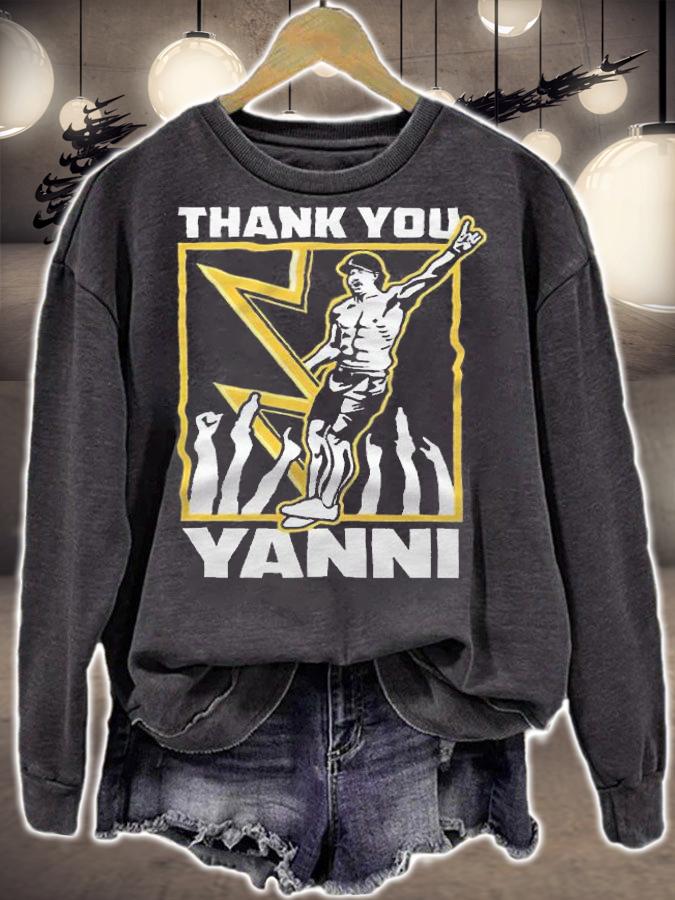 Thank You Yanni Tampa Hockey Championship T-shirt t-shirt