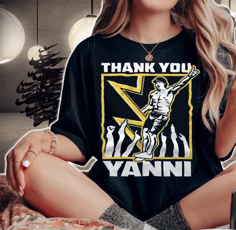 Thank You Yanni Tampa Hockey Championship T-shirt t-shirt