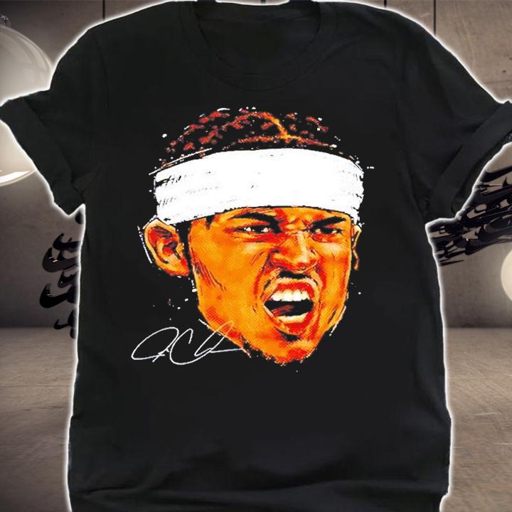 Utah Jazz Jordan Clarkson Scream Signature T-Shirt t-shirt