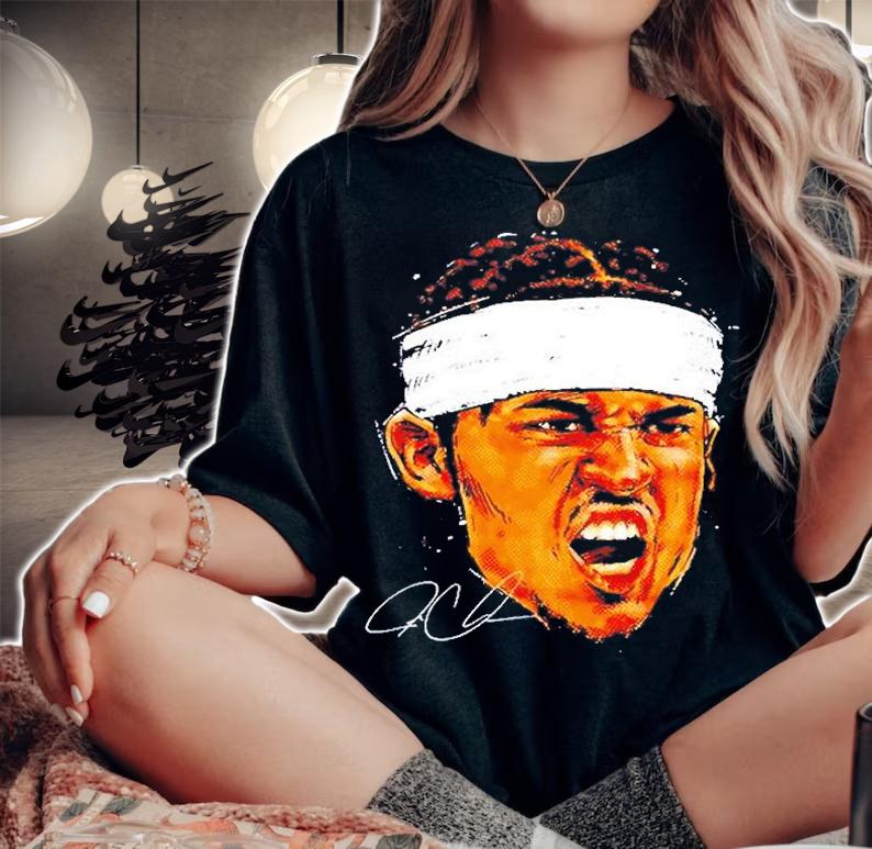 Utah Jazz Jordan Clarkson Scream Signature T-Shirt t-shirt