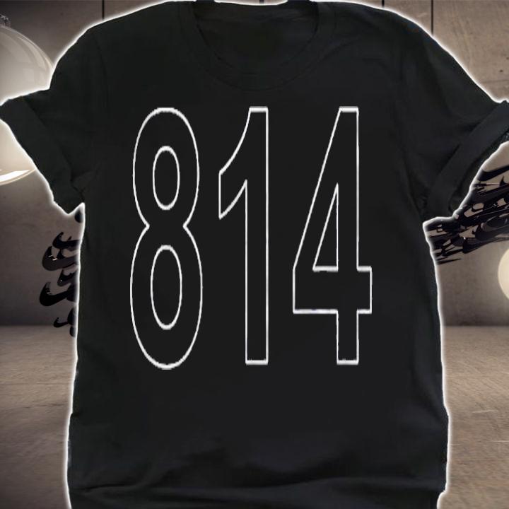 Erie Altoona State College Johnstown Area Code 814 Ver2 Shirt t-shirt
