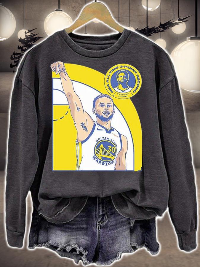 NBA All time 3 point record Stephen Curry shirt t-shirt sweatshirt
