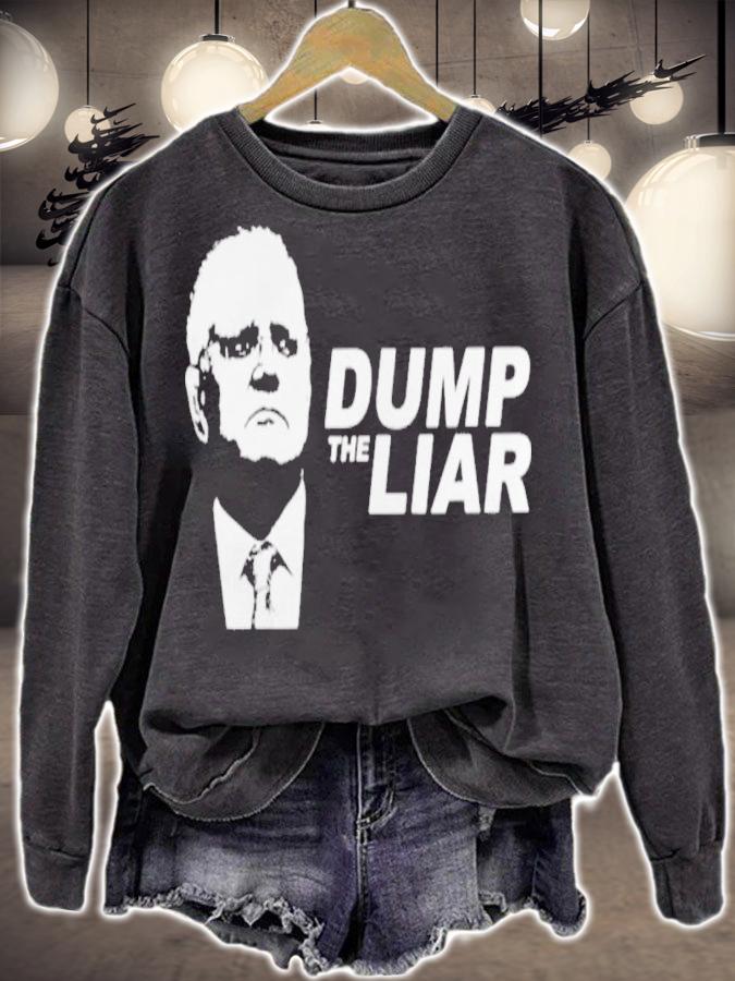 Paul Syvret Dump The Liar Funny Shirt t-shirt sweatshirt