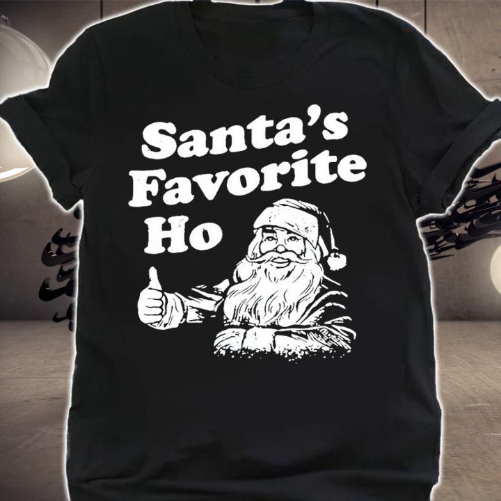 Santa's Favorite Ho Christmas Shirt t-shirt