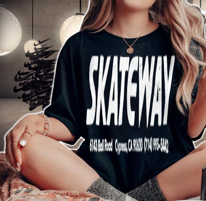 Skateway 6143 Ball Road Cypress Shirt t-shirt woman shirt
