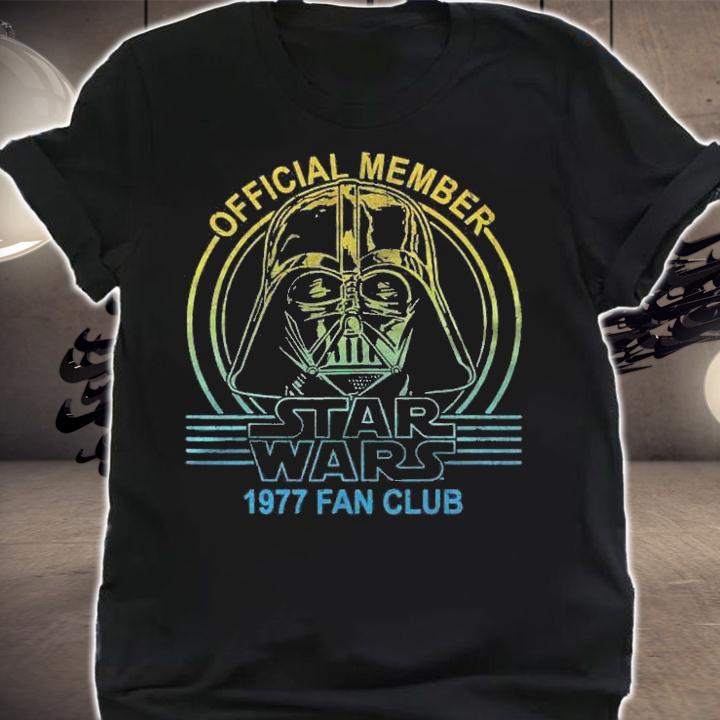 Star Wars Classic Official 1977 Fan Club Graphic Shirt t-shirt