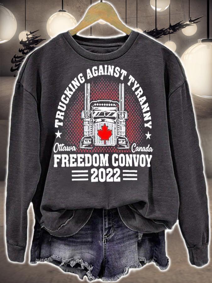 Trucking Against Tyranny Freedom Convoy Ottawa 2022 T-Shirt t-shirt