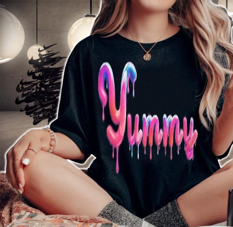 Yummy Yummy Best Yummy Ice Cream Tee Yummy Testy Shirt t-shirt woman shirt