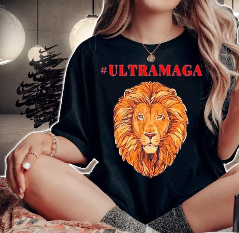 Lion Ultra MAGA Conservative Shirt t-shirt woman shirt