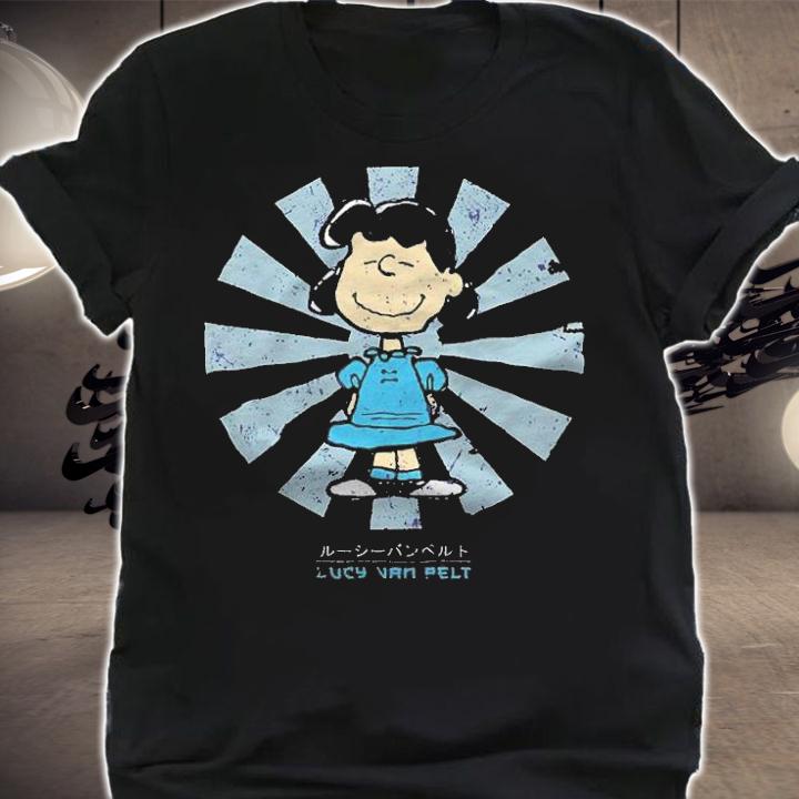 Lucy Van Pelt Retro Japanese Peanuts Shirt t-shirt shirt