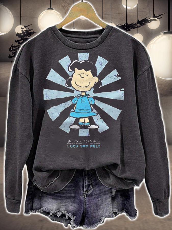 Lucy Van Pelt Retro Japanese Peanuts Shirt t-shirt sweatshirt