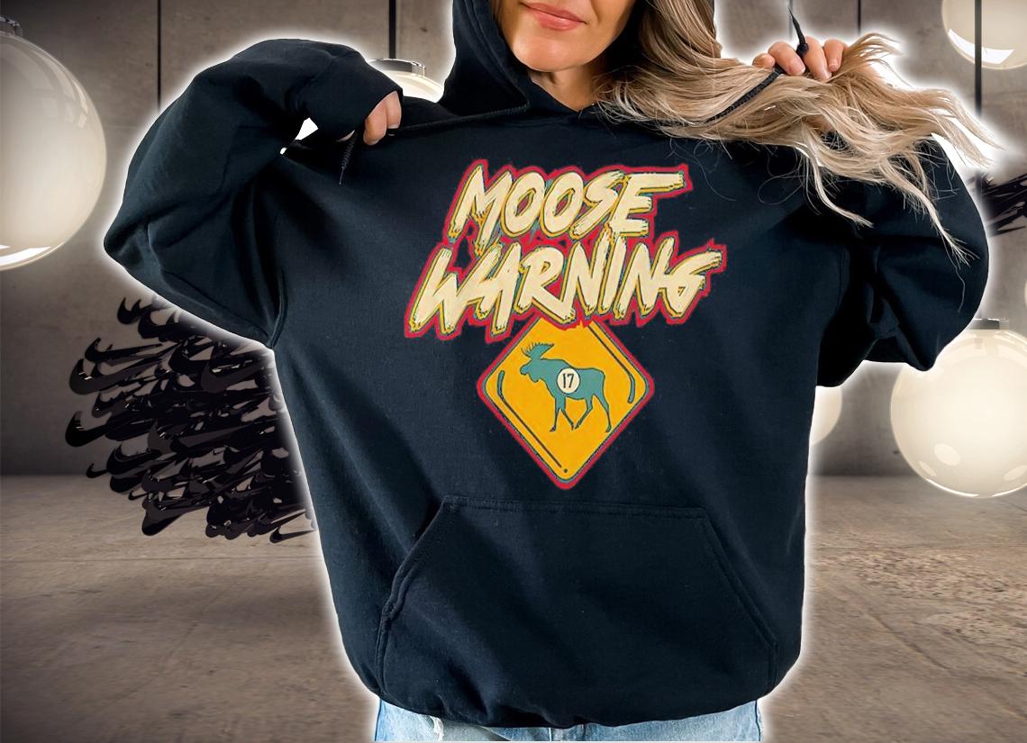 Marcus Foligno Moose Warning Shirt t-shirt