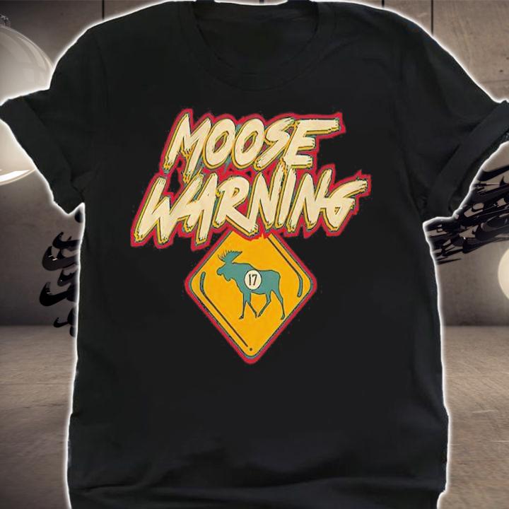 Marcus Foligno Moose Warning Shirt t-shirt