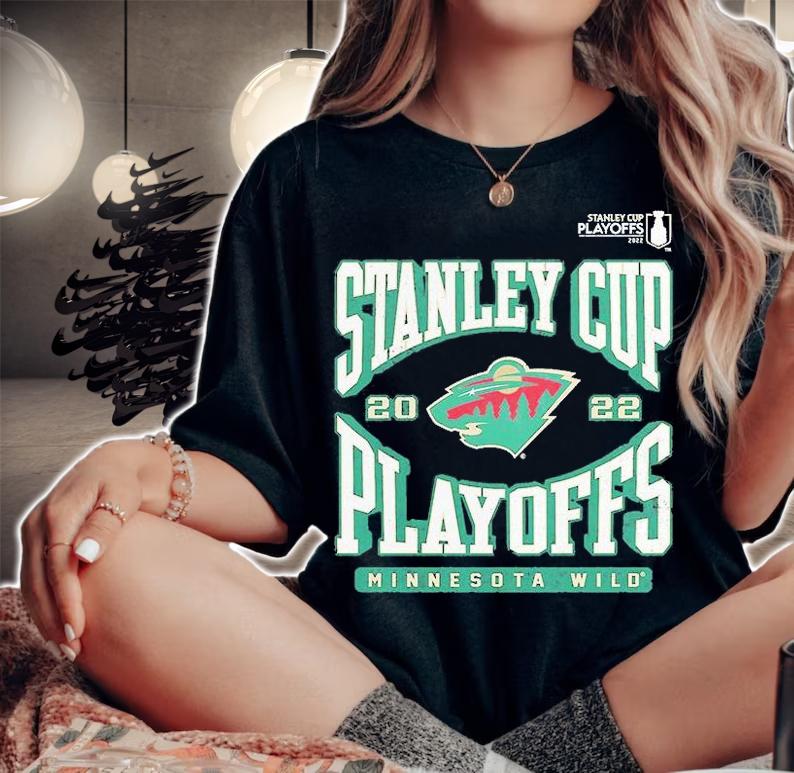 Minnesota Wild 2022 Stanley Cup Playoffs T-Shirt t-shirt woman shirt