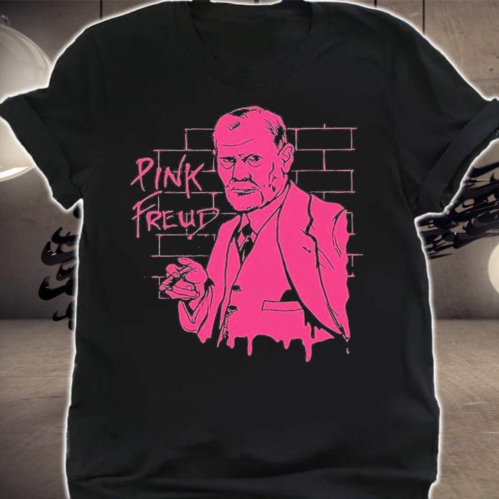 Pink Freud Dark Side Of Your Mom Joke Meme Sigmund T-Shirt t-shirt shirt