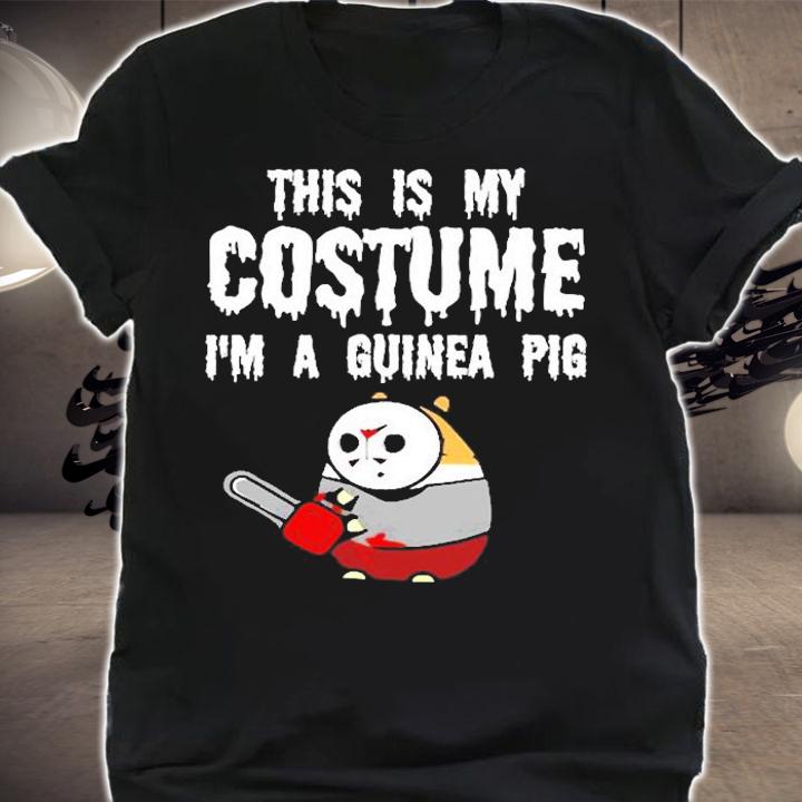This Is My Costume Im A Guinea Pig T-Shirt t-shirt