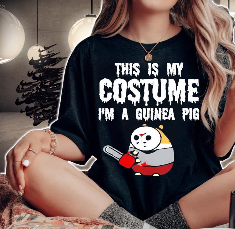 This Is My Costume Im A Guinea Pig T-Shirt t-shirt