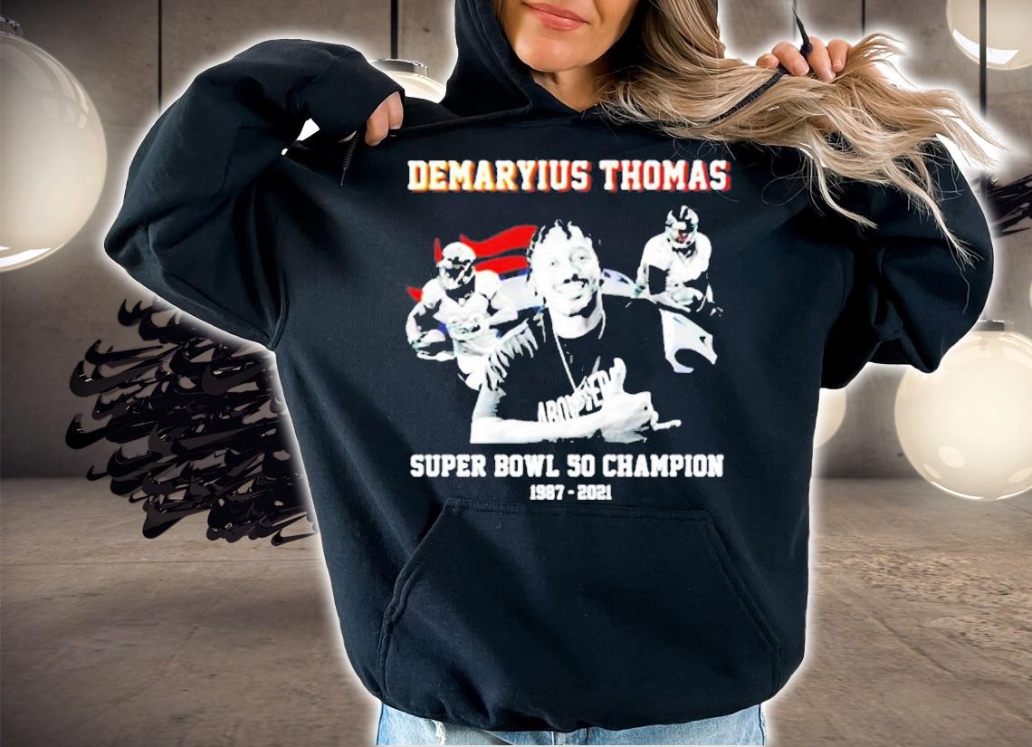 Demaryius Thomas Super Bowl So Champion 1987 2021 Ver2 T-Shirt t-shirt hoodie