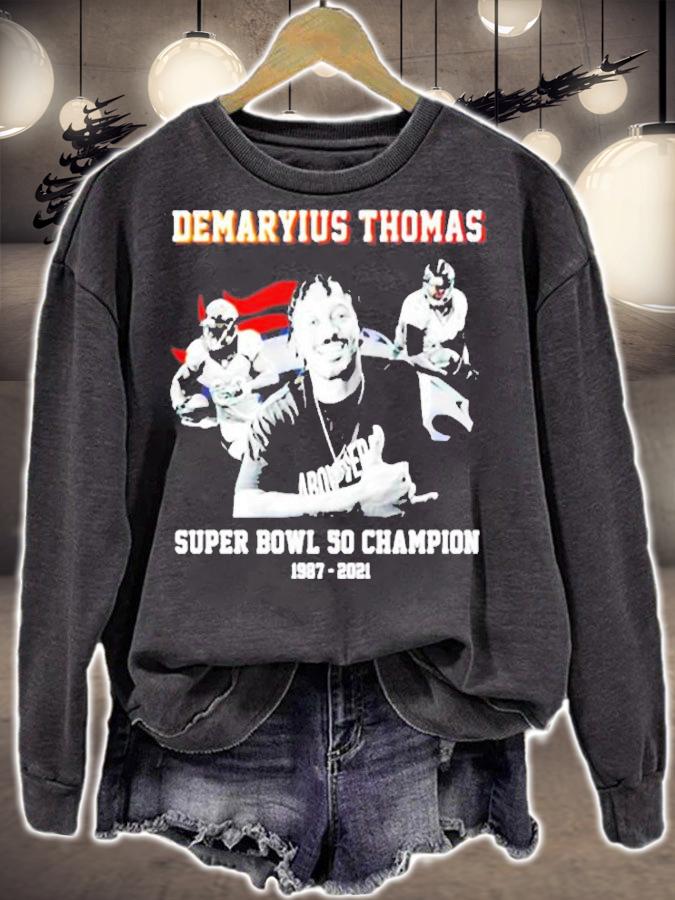 Demaryius Thomas Super Bowl So Champion 1987 2021 Ver2 T-Shirt t-shirt sweatshirt